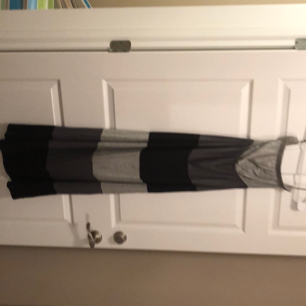 Striped maxi dress
